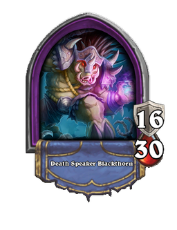 Death Speaker Blackthorn