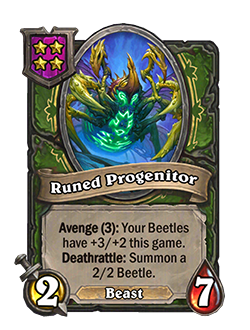 runed progenitor — Patch 35.0.3